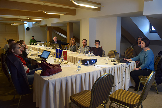 Trajnim mbi Ciklin e Manxhimit të Projekteve organizuar në kuadër të Programit Mal i Zi – Kosovë 2014-2020 mbajtur në Pejë