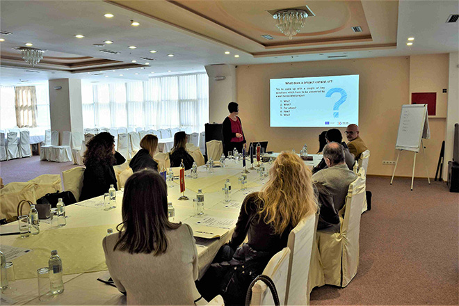 Obuka na temu Upravljanje projektnim ciklusom organizovana u okviru Programa prekogranične saradnje Crna Gora – Kosovo 2014-2020