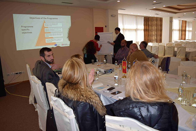 Obuka na temu Upravljanje projektnim ciklusom organizovana u okviru Programa prekogranične saradnje Crna Gora – Kosovo 2014-2020